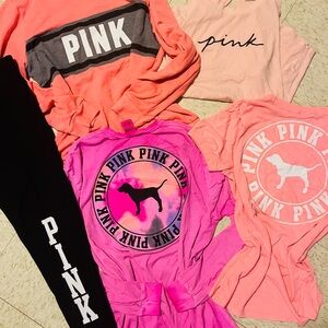 PINK Bundle Good Conditions Size Large